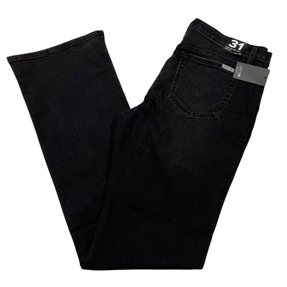 Joes Jeans Womens 31 Black High Rise Boot Cut Denim Classic Clean Casual Western - Picture 1 of 12